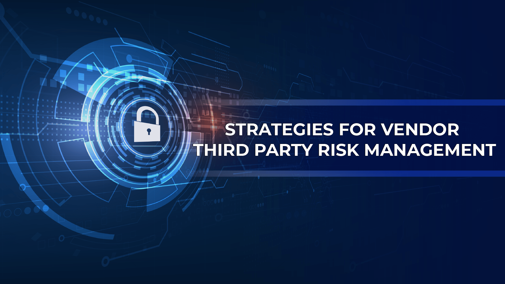 Strategies for Vendor Third Party Risk Managemen